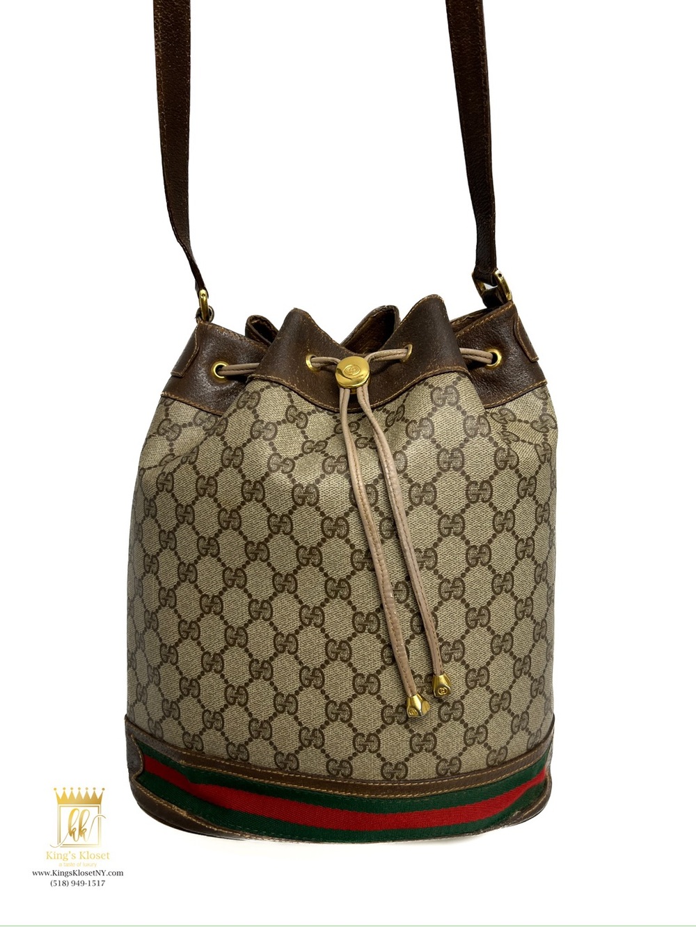 Gucci vintage Sherryline bucket bag